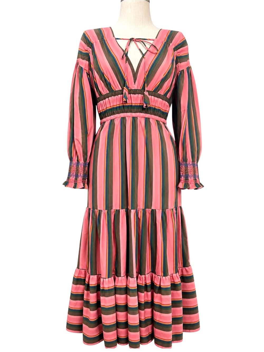 Tracy Reese Hope For Flowers Maxi Dress XS FLAW